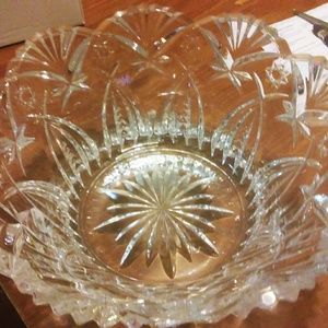 Crystal candy bowls